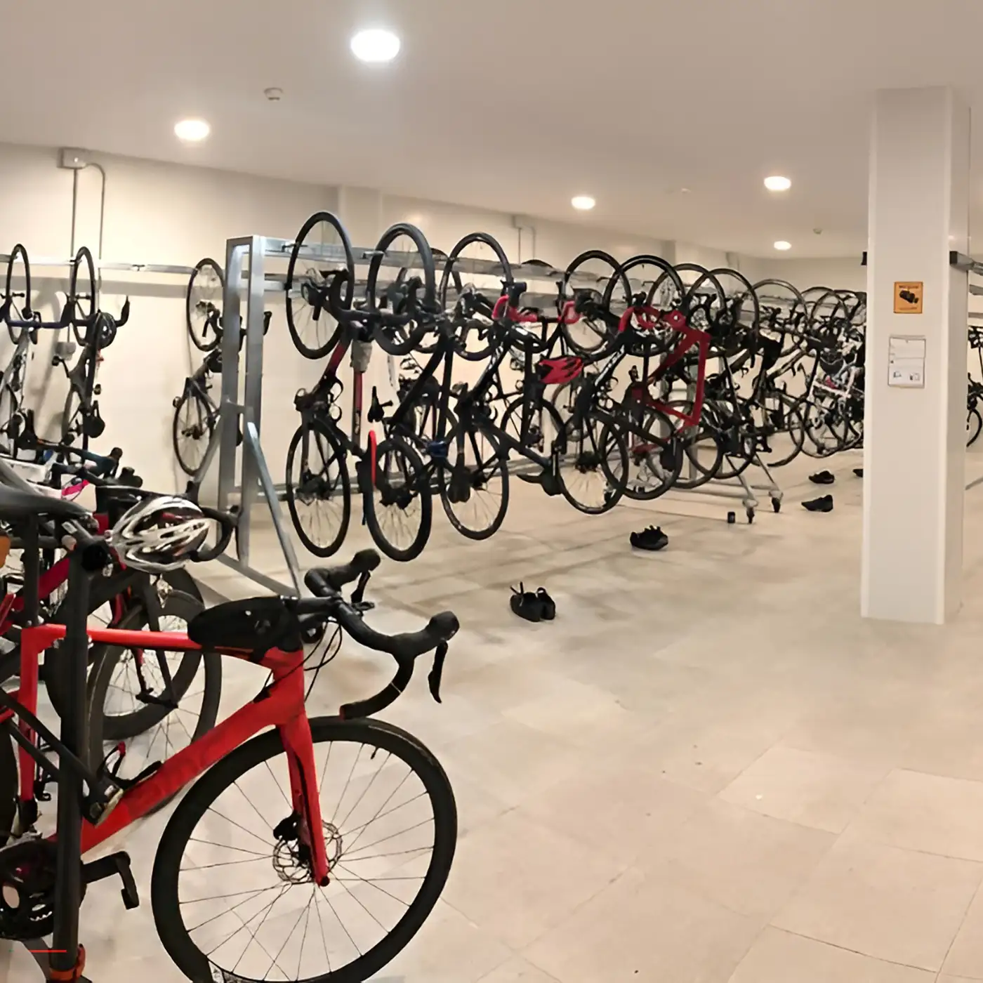 Hotel Condesa Facilities Bicycle garage Hotel Condesa