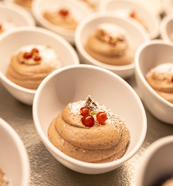 Dessert buffet at hotel Condesa