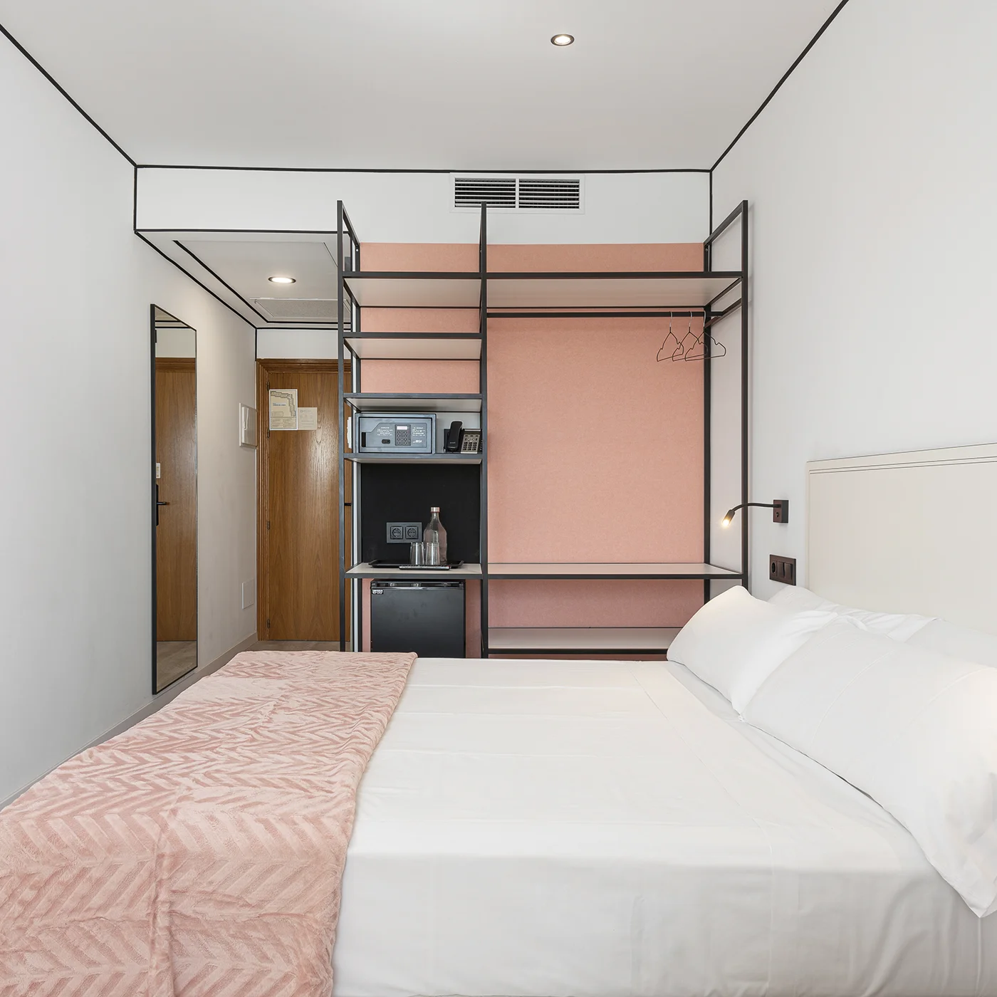 Wardrobe storage area in Double Sea View Room