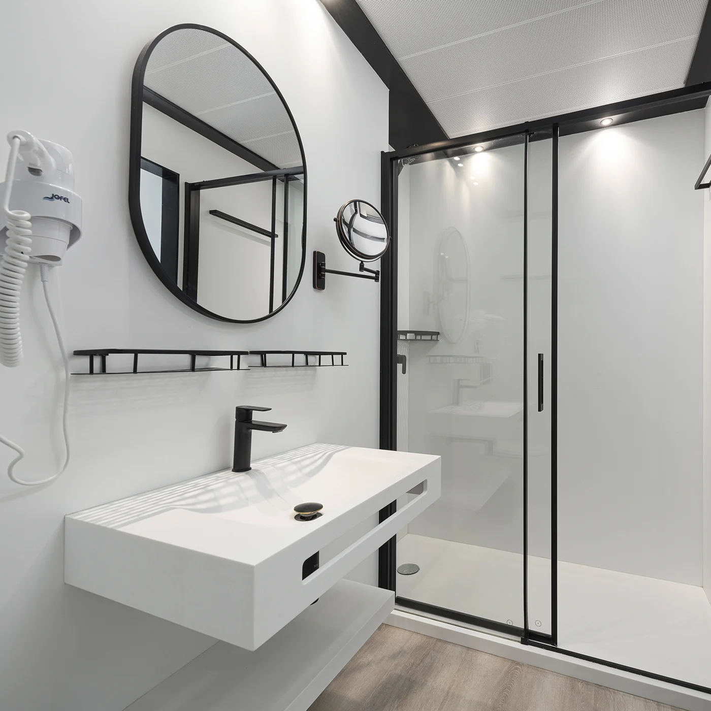 Bathroom in Double Sea View Room hotel Condesa