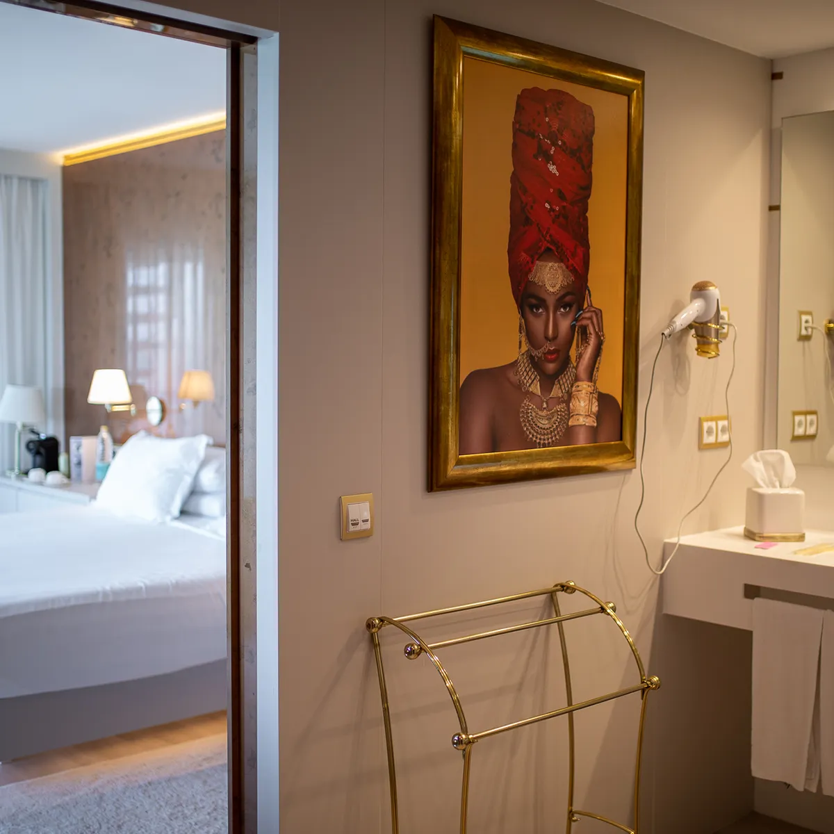 Bathroom in Royal Presidential Room hotel Condesa