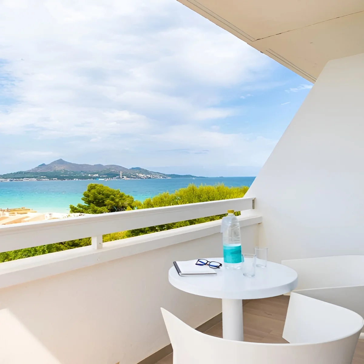 View of Alcudia Bay from Suite with sea view