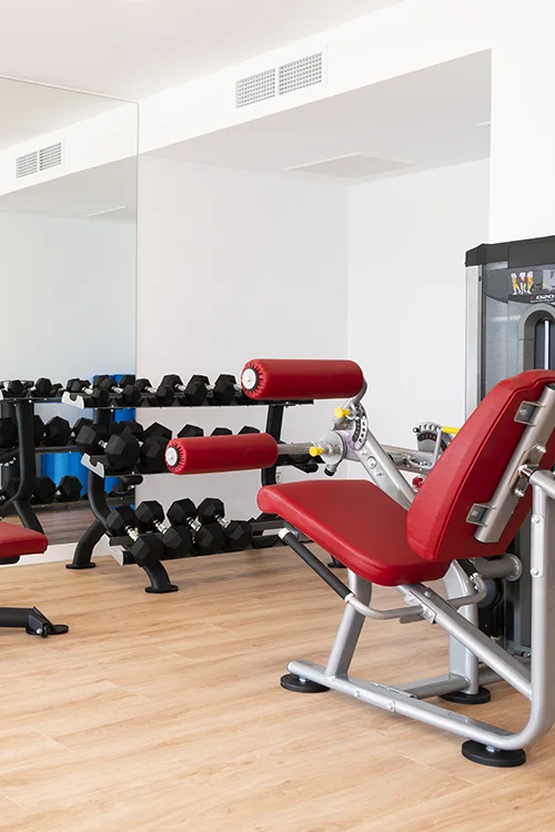 servicios gimnasio del hotel condesa