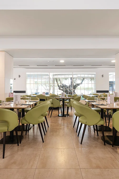 Main restaurant  General view of the main at hotel Condesa