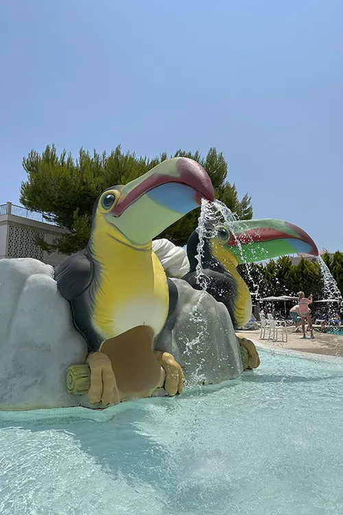 Children's pools Children's pools at hotel Condesa