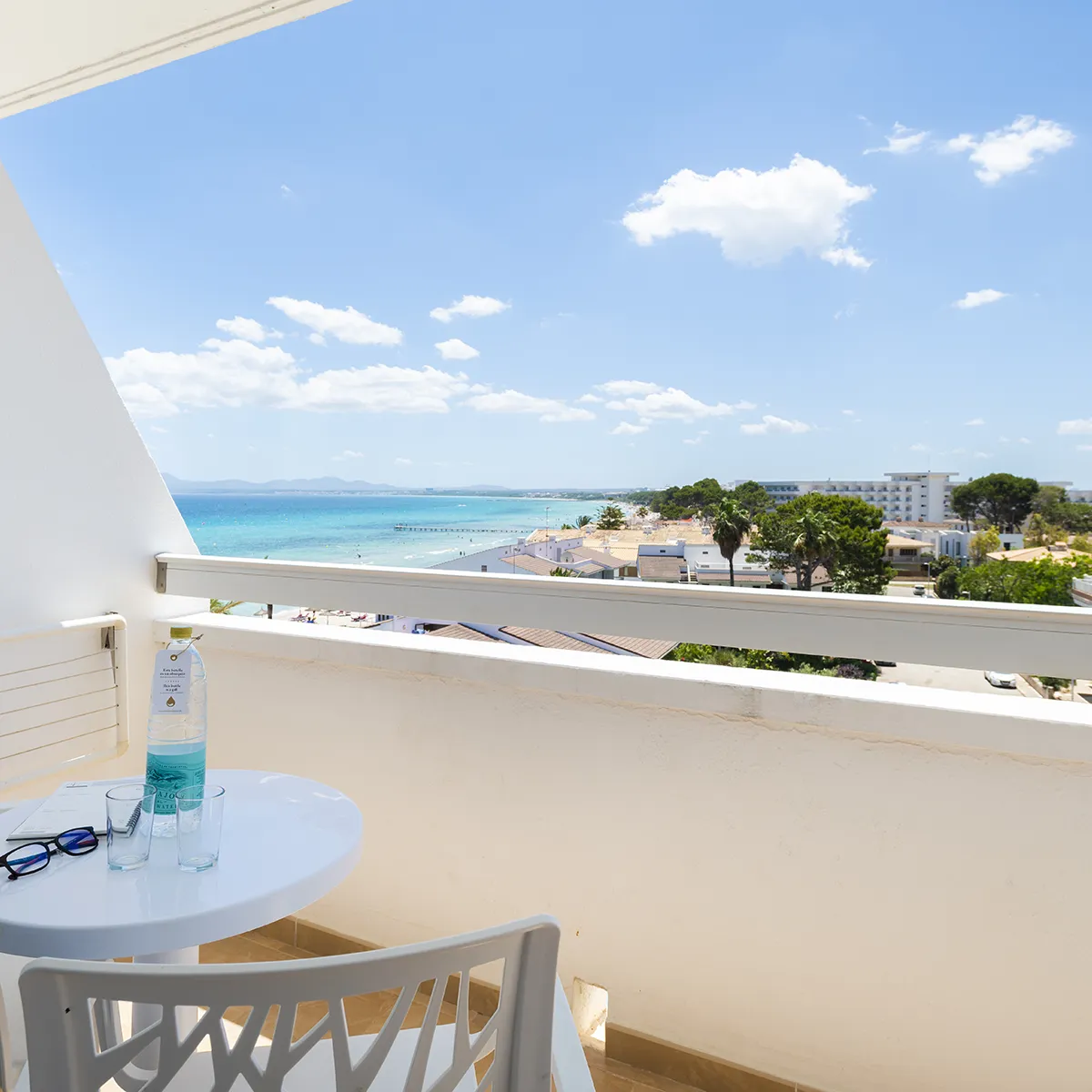 View from the terrace of Double Side Sea View Room